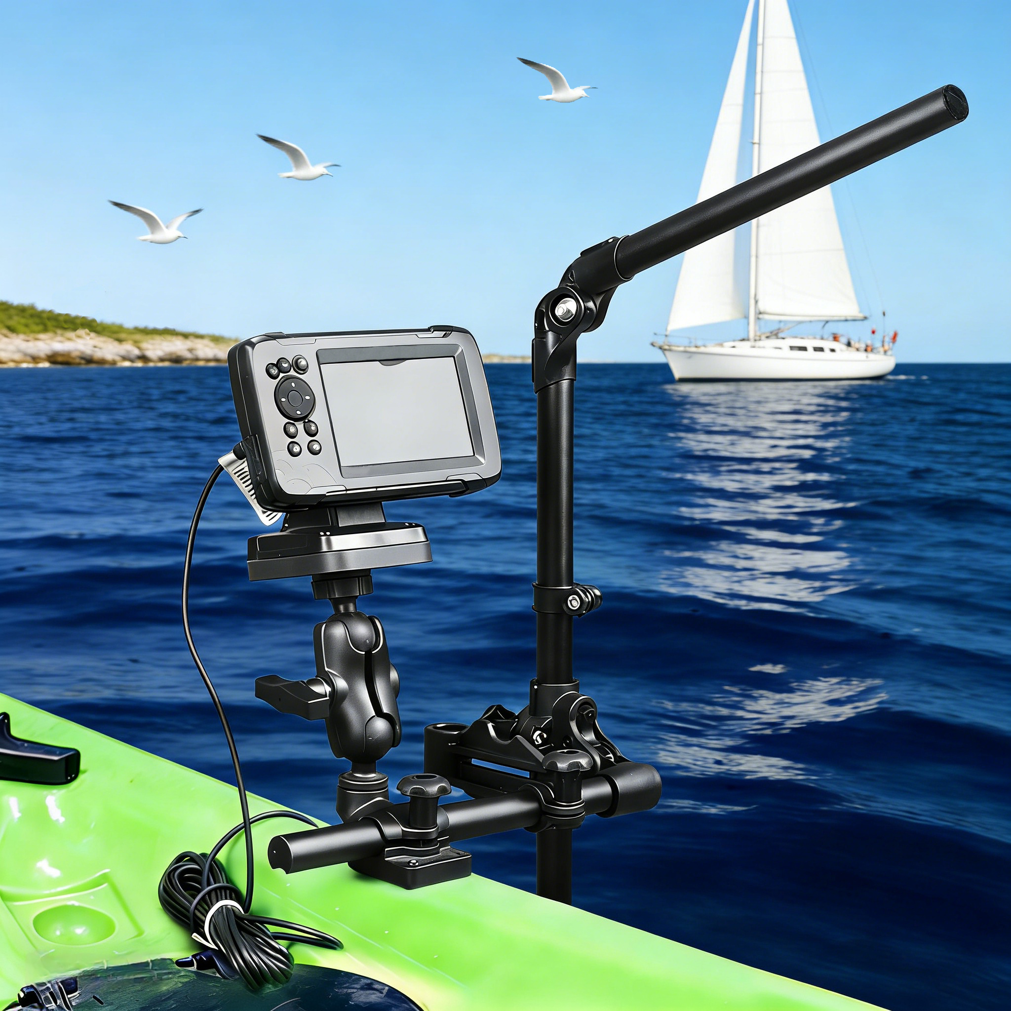 Fish Finder - VIN Mounts Universal Sonar Fish finder