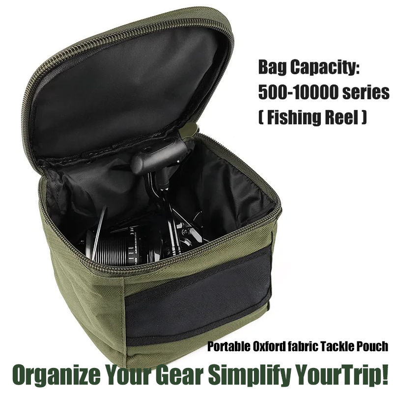1 pcs Fishing Reel Bag Case, P - Fish Finder Case ulasan dan harga