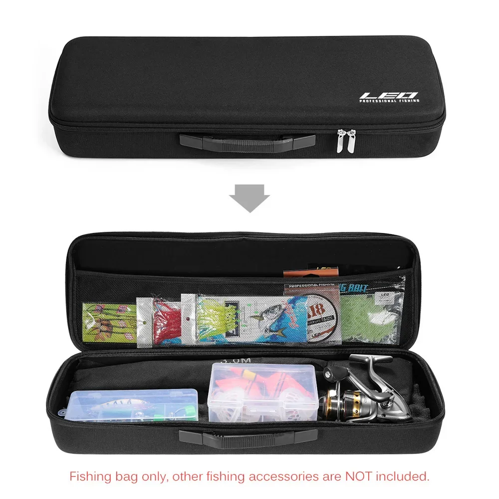 54CM/21IN Hard Shell Fishing B - Fish Finder Case ulasan dan harga