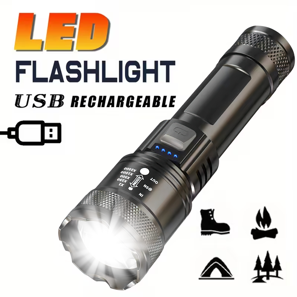 Super Bright LED Flashlight US - Fishing Light ulasan dan harga