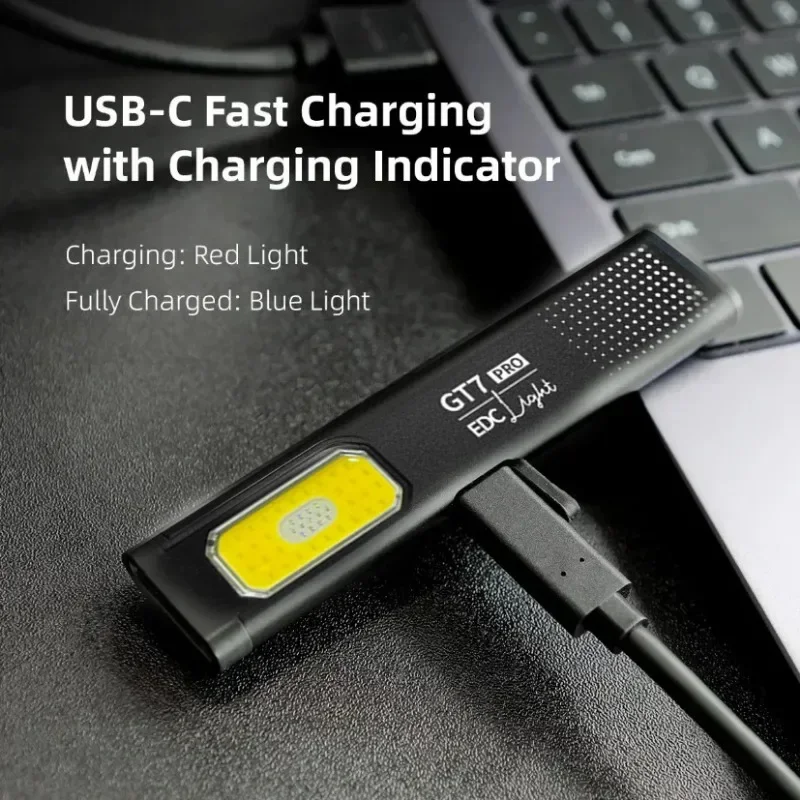 Mini LED Flashlight USB C Rech - Fishing Light ulasan dan harga