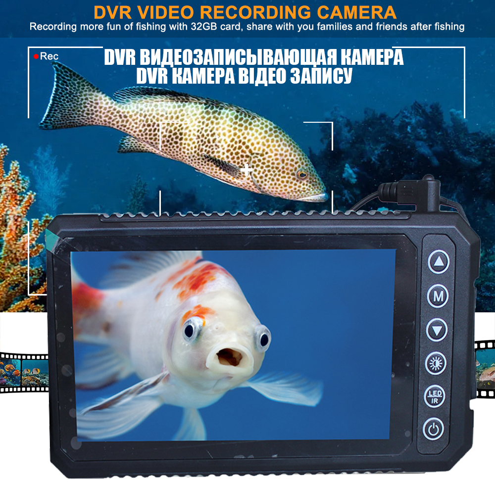 Mutil Lanuage 4.5Inch IPS 1080 - Fishing Camera ulasan dan harga