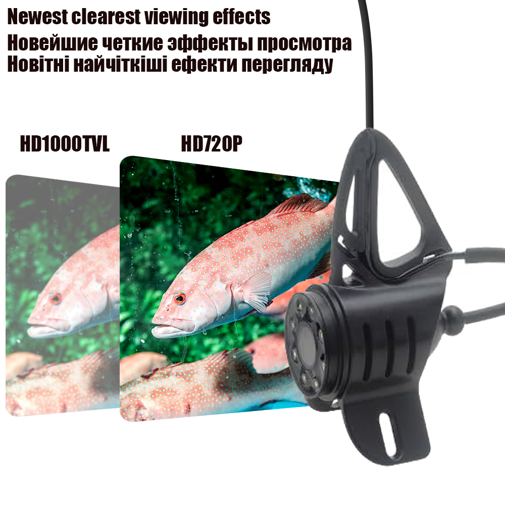 Mutil Lanuage 4.5Inch IPS 1080 - Fishing Camera ulasan dan harga