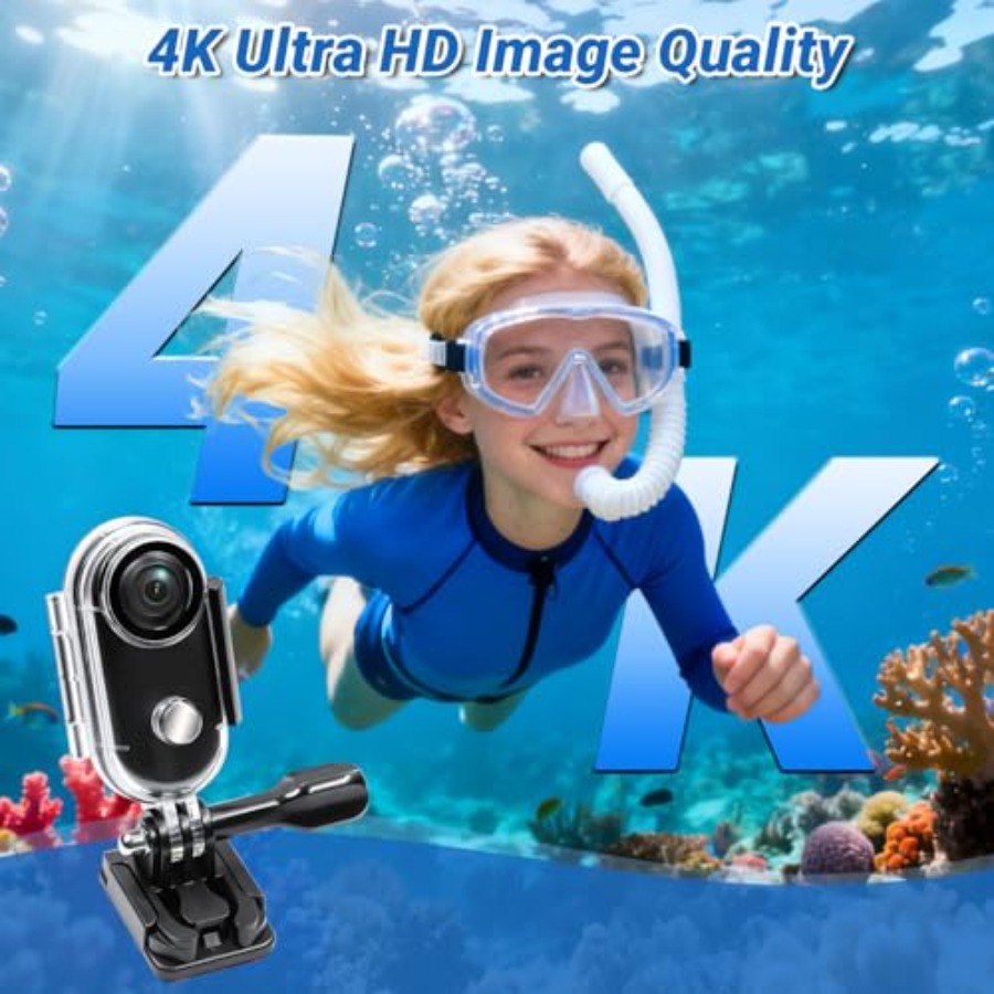 4K Action Camera for Cycling H - Fishing Camera ulasan dan harga