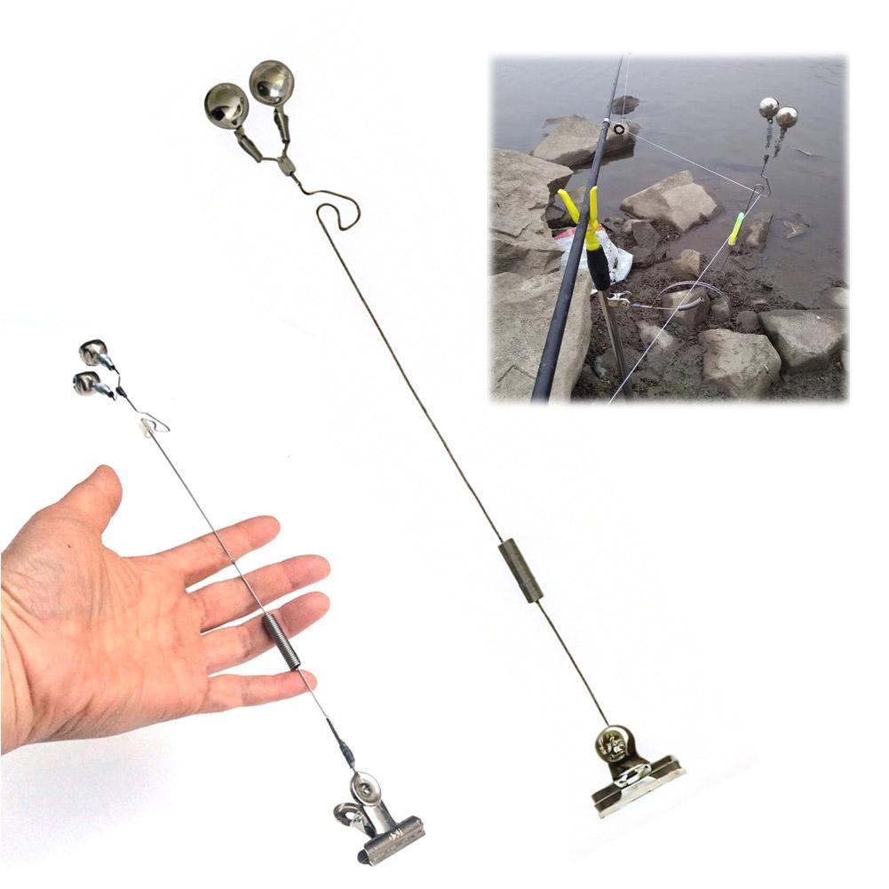 Fishing Rod Alarm Bell Metal D - Bite Alarm ulasan dan harga