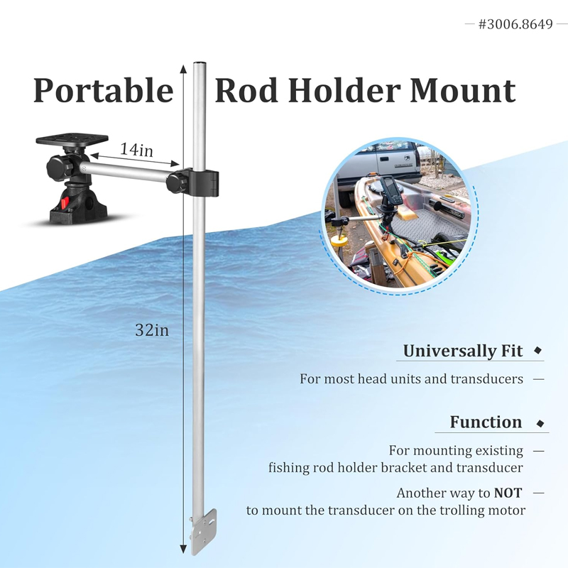 360° Rotation ,Marine Fish Fin - Fish Finder Transducer ulasan dan harga