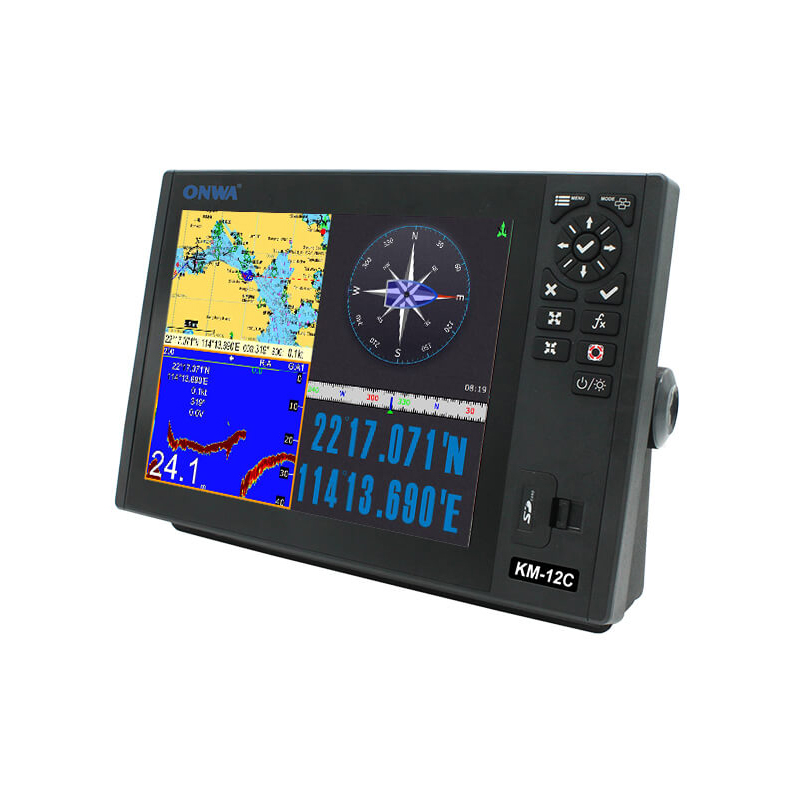 ONWA KM-12C (New) 12-inch GPS  - Fish Finder Gps ulasan dan harga