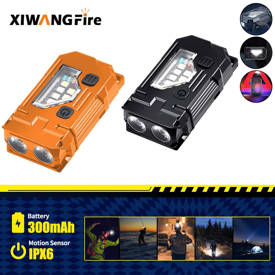 Mini Keychain EDC Flashlight - - Fishing Light ulasan dan harga