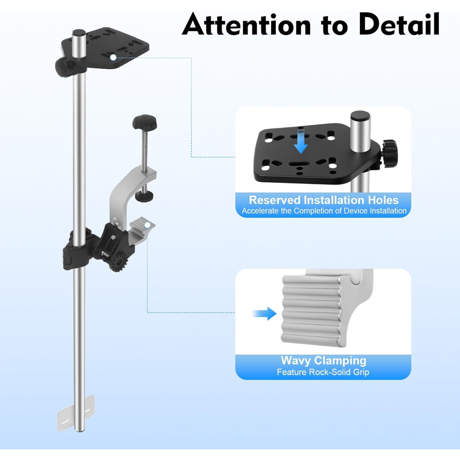 Portable 360° Adjustable Trans - Fish Finder Transducer ulasan dan harga