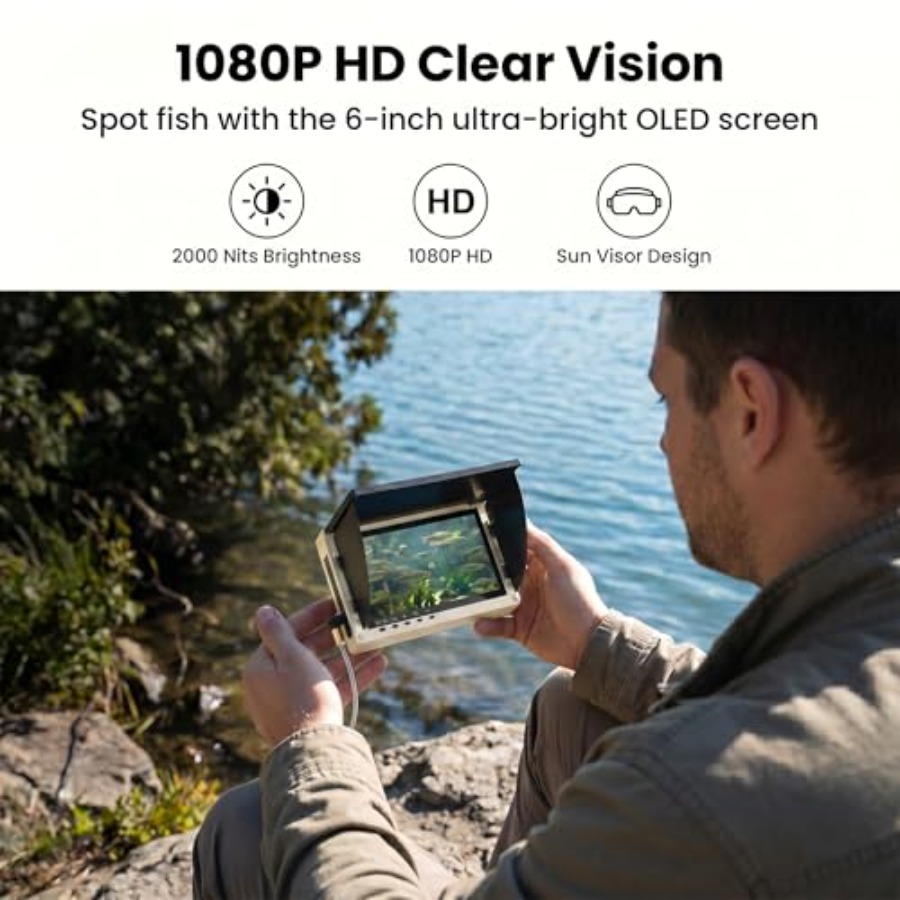 Underwater Fishing Finder Came - Fishing Camera ulasan dan harga