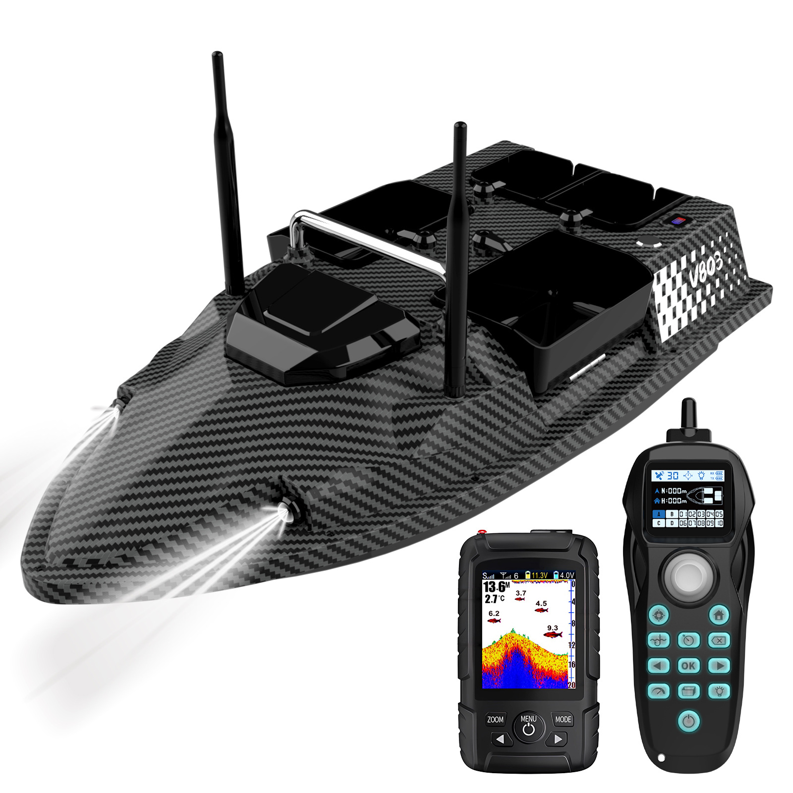 V803Pro GPS Enabled Remote Con - Fish Finder Gps ulasan dan harga