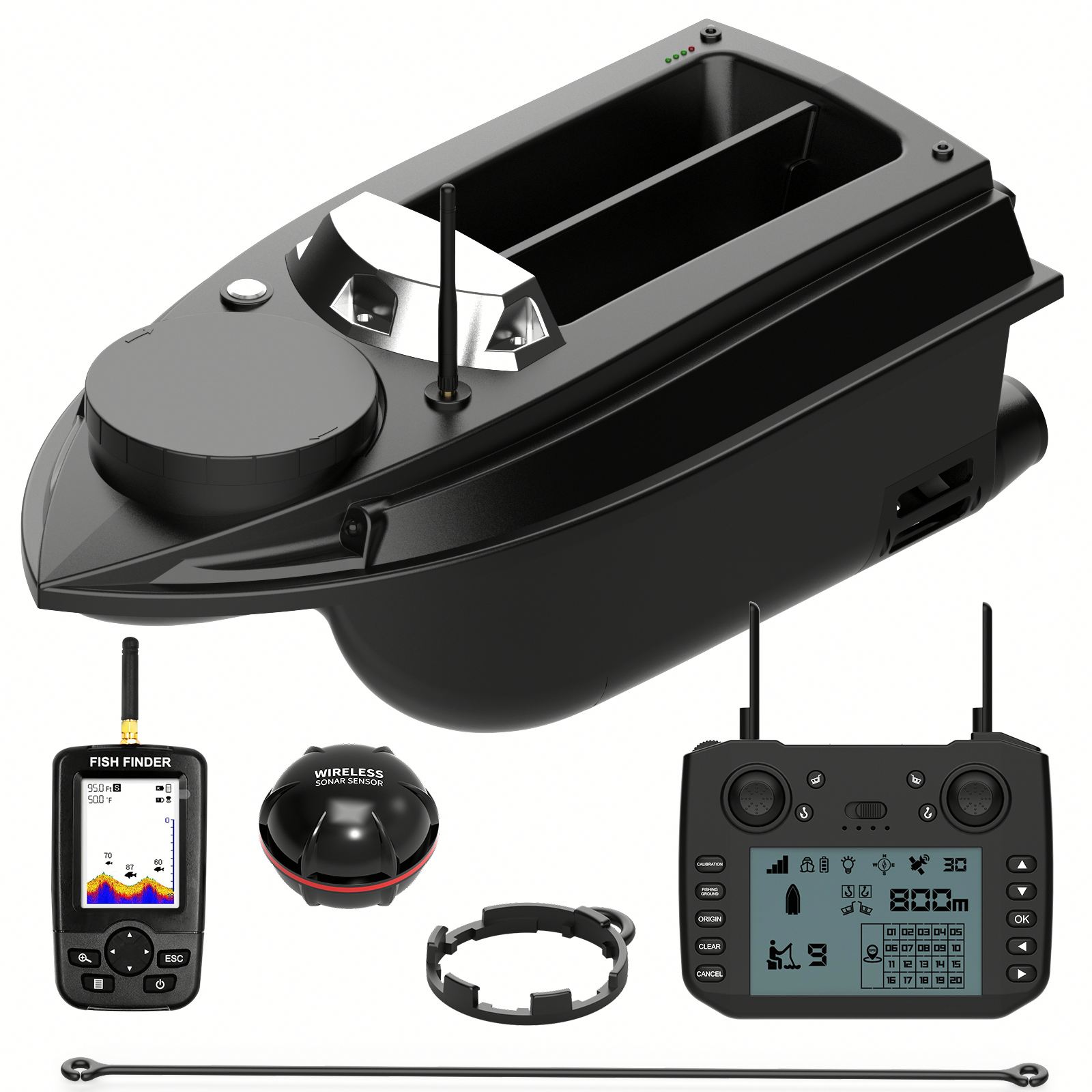 2024 Flytec New V030 RC Fishin - Fishing Gps ulasan dan harga