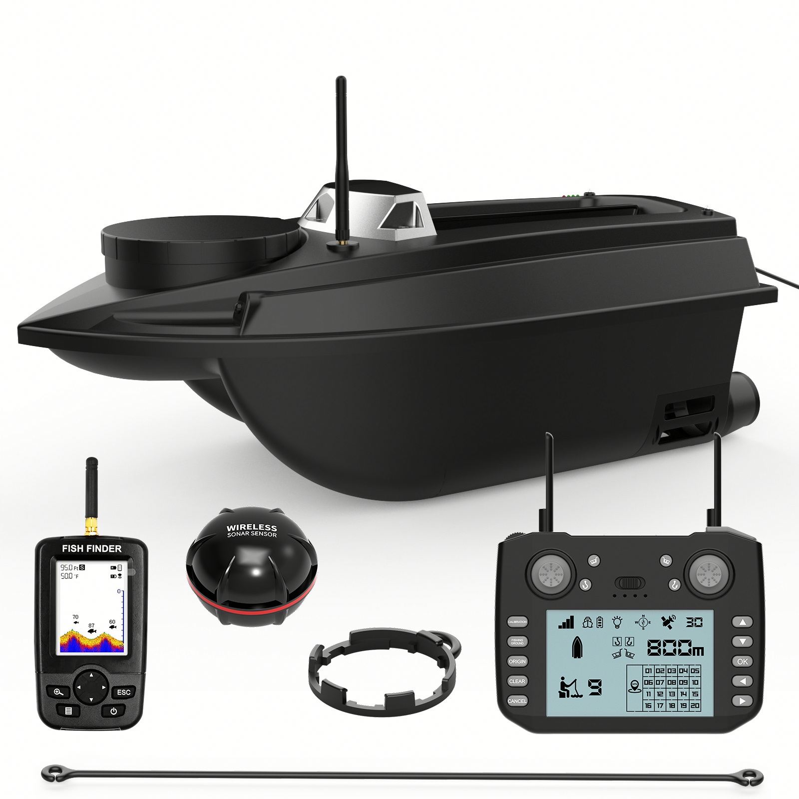 2024 Flytec New V030 RC Fishin - Fishing Gps ulasan dan harga