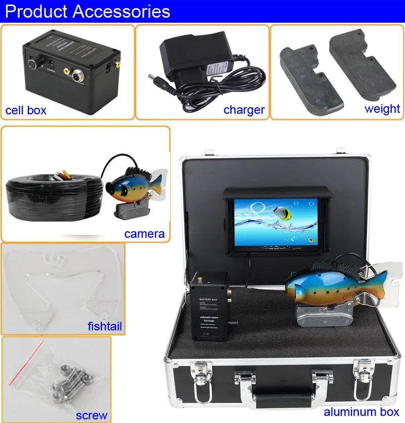 SY801 Underwater Fishing Camer - Fishing Camera ulasan dan harga