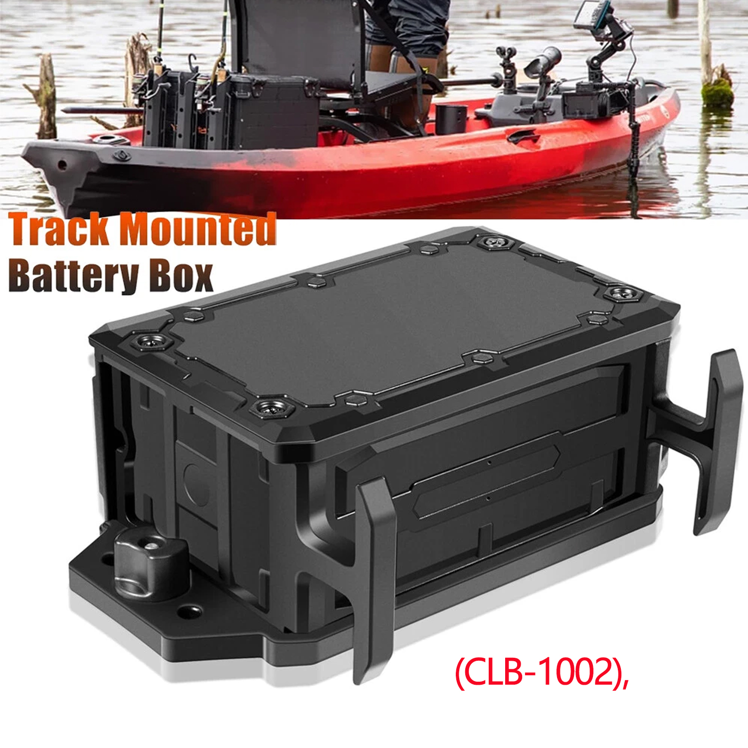 Track Mounted Battery Box for  - Fish Finder Battery ulasan dan harga