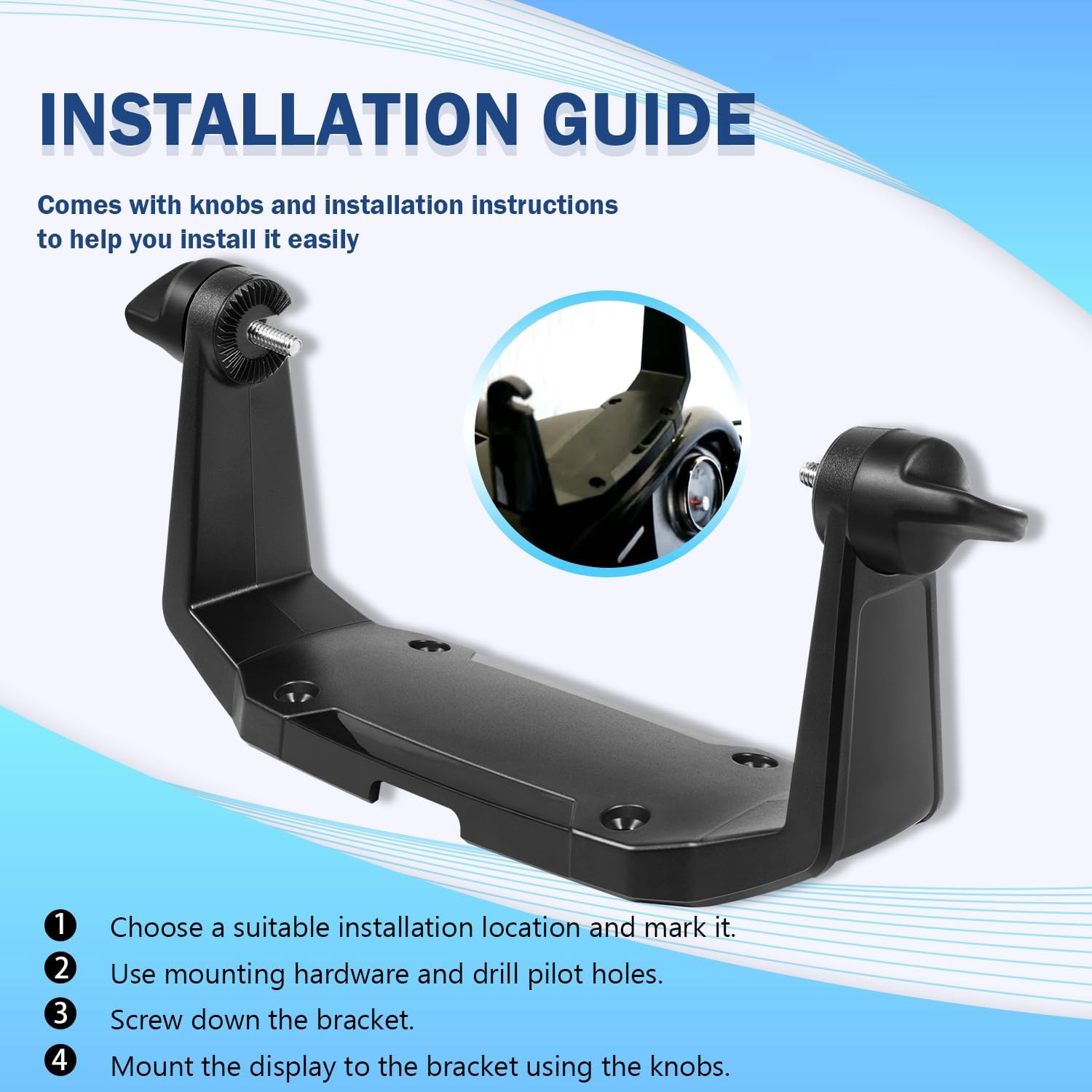 740146-1 Gimbal Mount Kit Comp - Fish Finder Mount ulasan dan harga