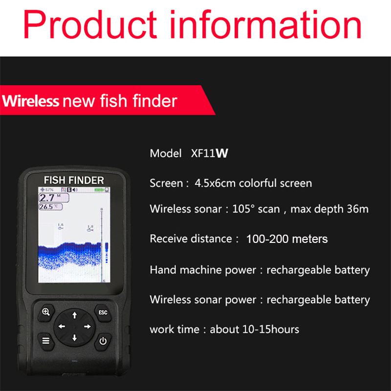 Portable Sonar Sensor Transduc - Fish Finder Transducer ulasan dan harga