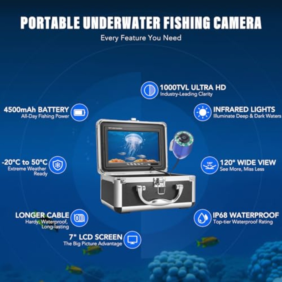 Portable fish finder for lake, - Fish Finder Portable ulasan dan harga