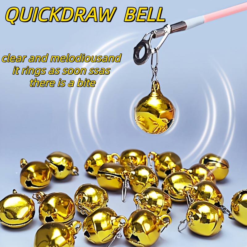 8Pcs Fishing Bite Alarm Bells, - Bite Indicator ulasan dan harga
