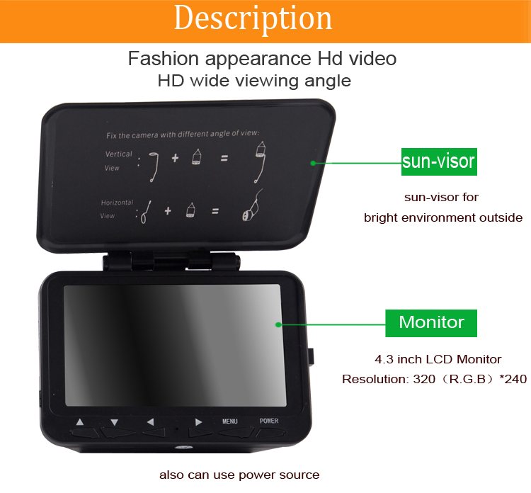 F06B Portable Underwater Visua - Underwater Camera ulasan dan harga